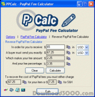 PPCalc - PayPal Fee Calculator screenshot